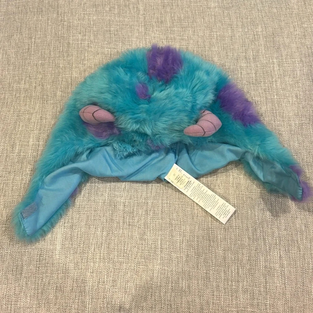 Pottery Barn Kids Teal & Purple Monster Faux Fur Costume Set